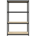 Lorell Narrow Riveted Shelving, Black, LLR66963