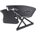 Lorell Corner Desk Riser, Black, LLR82014