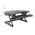Lorell Corner Desk Riser, Black, LLR82014