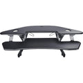 Lorell Corner Desk Riser, Black, LLR82014