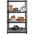 Lorell Wire Deck Shelving, Black, LLR99928