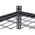 Lorell Wire Deck Shelving, Black, LLR99928