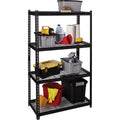 Lorell Wire Deck Shelving, Black, LLR99928