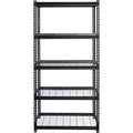 Lorell Wire Deck Shelving, Black, LLR99929