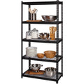Lorell Wire Deck Shelving, Black, LLR99929