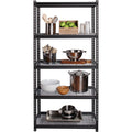 Lorell Wire Deck Shelving, Black, LLR99929