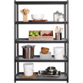 Lorell Wire Deck Shelving, Black, LLR99930