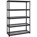Lorell Wire Deck Shelving, Black, LLR99930