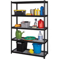 Lorell Wire Deck Shelving, Black, LLR99930