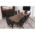 Lorell Prominence 2.0 Slim Modular Table Base, LLRPLB24HMY