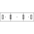 Lorell Prominence 2.0 Modular Table Base with Door, LLRPLB24MY