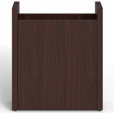 Lorell Prominence 2.0 Modular Table Base with Door, LLRPLB24MY