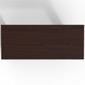 Lorell Prominence 2.0 Mahogany Laminate Peninsula Desk, LLRPRT3072MY