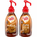 Nestle Professional Coffee mate Salted Caramel Chocolate Liquid Concentrate Coffee Creamer - Pump Bottle, 2 / Carton, NES79976CT