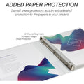 Samsill Economy View Binder, White, 8 1/2" Width x 11" Length, 12 / Carton, SAMI08517C