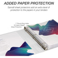 Samsill Economy View Binder, White, 8 1/2" Width x 11" Length, 12 / Carton, SAMI008537C