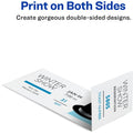 Avery Blank Printable Perforated Raffle Tickets - Tear-Away Stubs, Matte White, 1 Pack, AVE16795