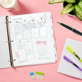 Avery Write & Erase Pocket Plastic Dividers, White, 1 Set, AVE16825