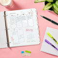 Avery Write & Erase Pocket Plastic Dividers, White, 1 Set, AVE16826