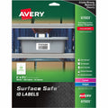 Avery Surface Safe ID Label, White, 1 Pack, AVE61503