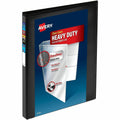 Avery Heavy-Duty View Binders, 0.5" Slant Rings, Black, 8 1/2" Width x 11" Length, AVE79766