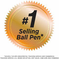BIC Round Stic Xtra Life Ball Point Pen, Assorted, 1 Box, BICGSM609AST