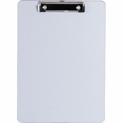 Business Source Aluminum Clipboard, Silver, 8 1/2" Width x 11" Length, BSN49261