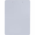Business Source Plastic Clipboard, Silver, 8 1/2" Width x 11" Length, BSN49265