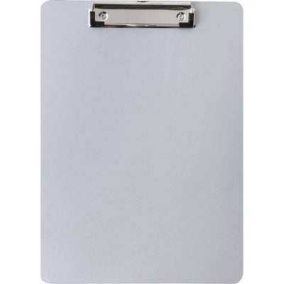 Business Source Plastic Clipboard, Silver, 8 1/2" Width x 11" Length, 24EA/CT — view 1
