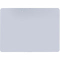 Business Source Landscape Plastic Clipboard, Silver, 8 1/2" Width x 11" Length, BSN49266
