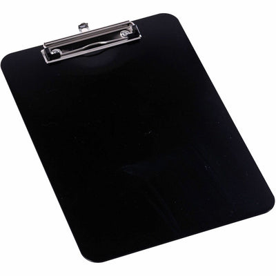 Business Source Shatterproof Clipboard, Black, 8 1/2" Width x 11" Length, 24EA/BX 3BX/CT — view 1