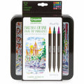 Crayola Brush & Detail Dual Tip Markers, 16 / Set, CYO586501
