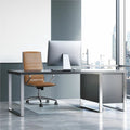 Floortex Heavy-Duty Glass Chair Mat for Hard Floors & Carpets - 48" x 60", Crystal Clear, FLR124860EG