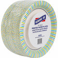 Genuine Joe 10" Printed Paper Plates, Multi, 125 / Pack, GJO10319