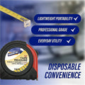 Genuine Joe Tape Measure, Black, GJO11972