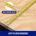 Genuine Joe Tape Measure, Black, GJO11972