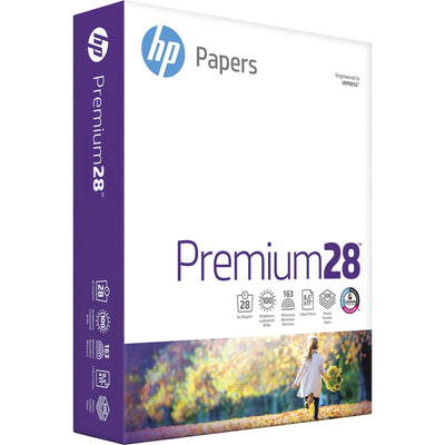 International Paper Company HP Papers Premium28 Laser Paper - Bright White, 8 1/2" x 11", 500 / Ream, HEW205200