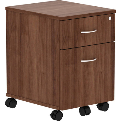 Lorell Relevance Series 2-Drawer File Cabinet, Brown, LLR16230
