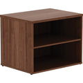 Lorell Relevance Series Storage Cabinet Credenza w/No Doors, Brown, LLR16232