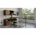Lorell Relevance Series Storage Cabinet Credenza w/No Doors, Brown, LLR16232