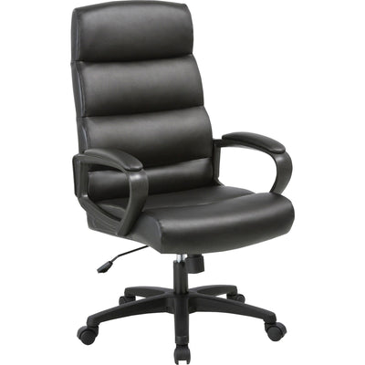 Lorell SOHO Colline High-Back Chair with Fixed Arms, LLR41843