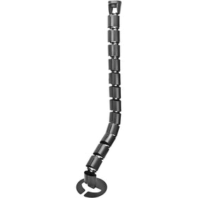 Lorell Universal Cable Control Spine, Black, LLR49259