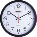 Lorell 12-1/2" Slimline Wall Clock, LLR61008