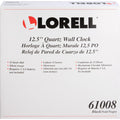 Lorell 12-1/2" Slimline Wall Clock, LLR61008