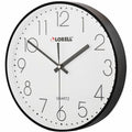 Lorell 12" Round Quiet Wall Clock, LLR61011