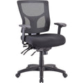 Lorell Conjure Executive Mesh Mid-back Chair, LLR62001