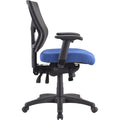 Lorell Padded Seat Cushion for Conjure Executive Mid/High-back Chair Frame, Blue, LLR62006