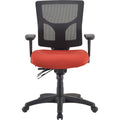 Lorell Padded Seat Cushion for Conjure Executive Mid/High-back Chair Frame, Red, LLR62007