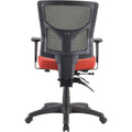 Lorell Padded Seat Cushion for Conjure Executive Mid/High-back Chair Frame, Red, LLR62007