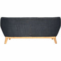 Lorell Quintessence Collection Sofa, Black, LLR68960